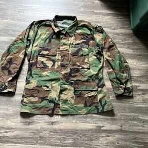 Camouflage men’s authentic army jacket